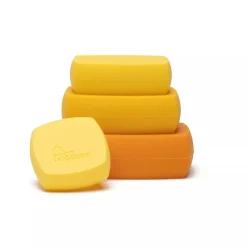 Set de 4 tapas de silicona para queso y mantequilla Food Huggers