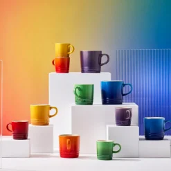 Set de 6 tazas cerámicas 200ml Arcoíris Le Creuset