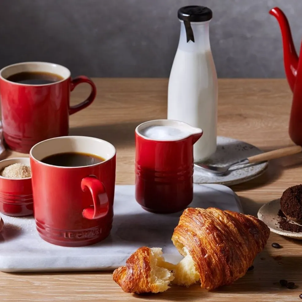 Set de 6 tazas cerámicas tipo Mug 350ml Arcoiris Le Creuset