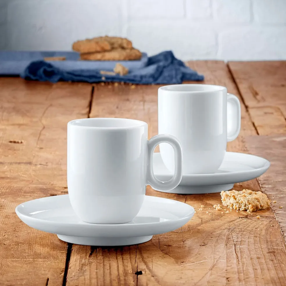 Set de 2 tazas con 2 platos Barista WMF