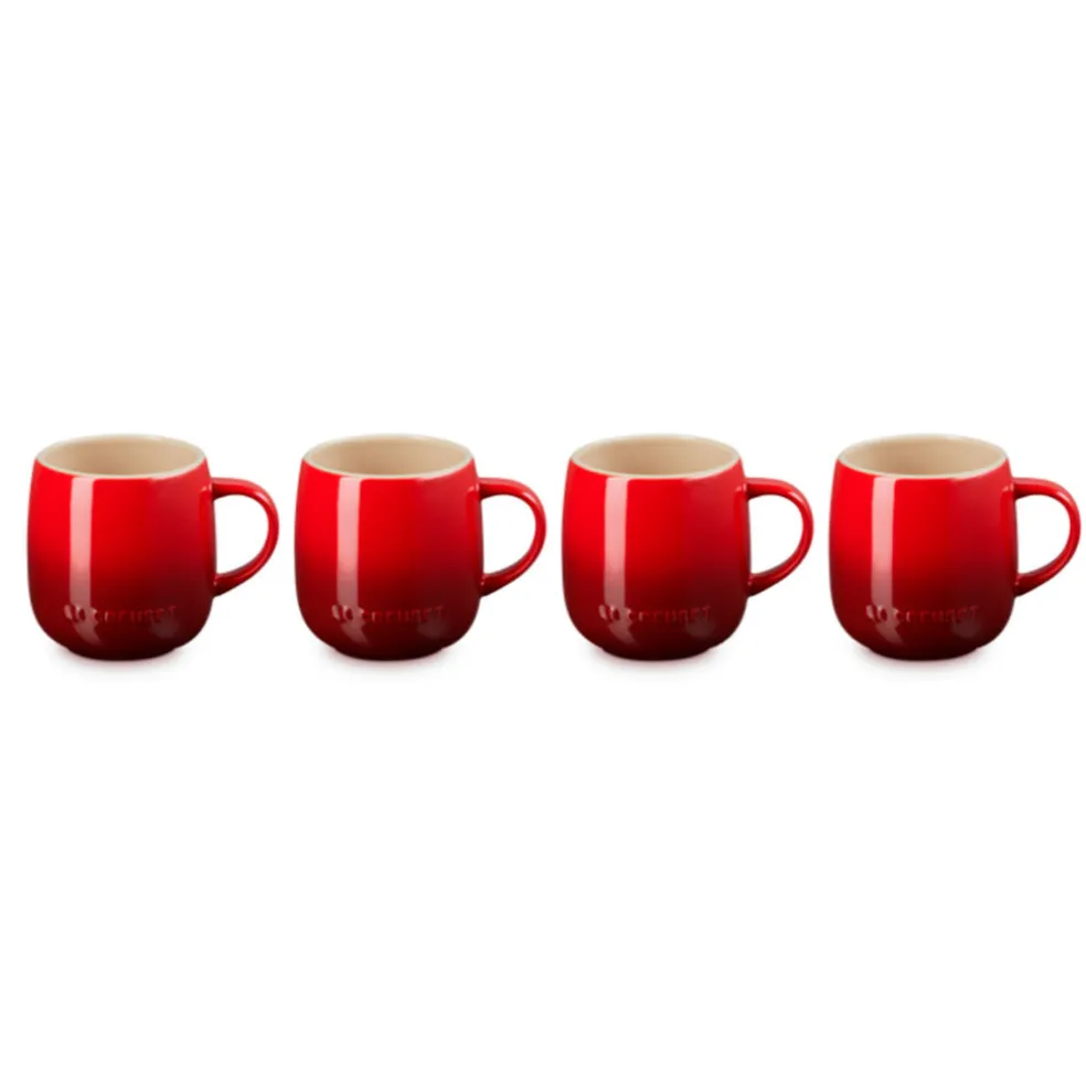 Set de 4 tazas 380 ml Coupe Le Creuset