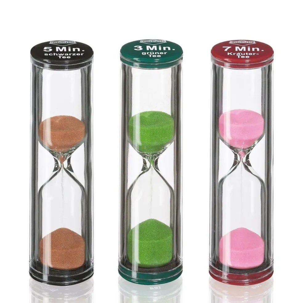 Set de 3 temporizadores para el té Kuchenprofi