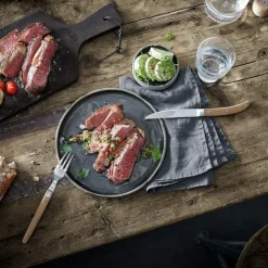 Set de 6 tenedores y cuchillos de carne Ranch WMF