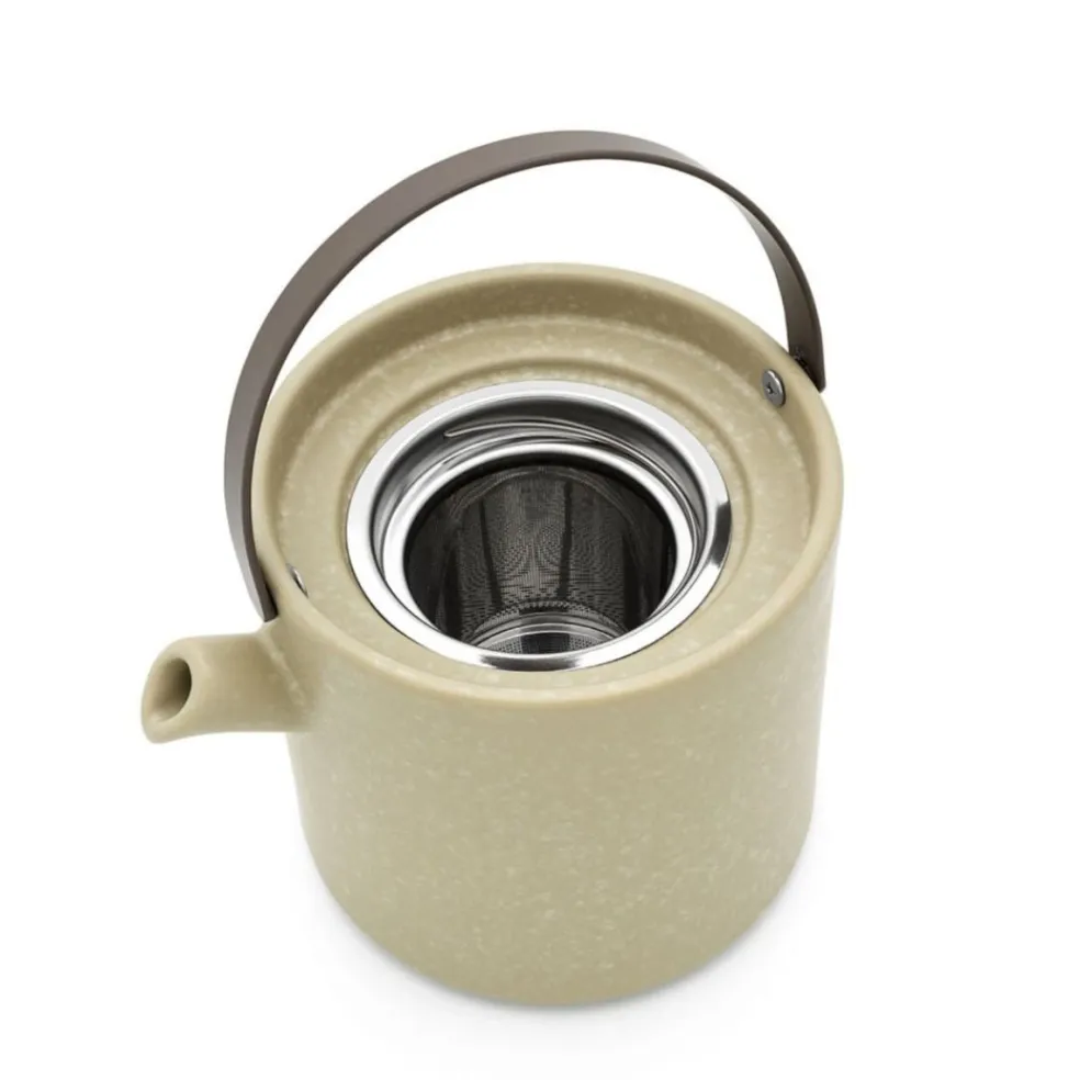Set de tetera de cerámica 1,2 l con calentador Umea Bredemeijer