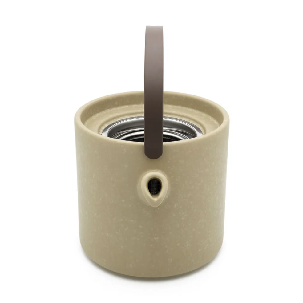 Set de tetera de cerámica 1,2 l con calentador Umea Bredemeijer