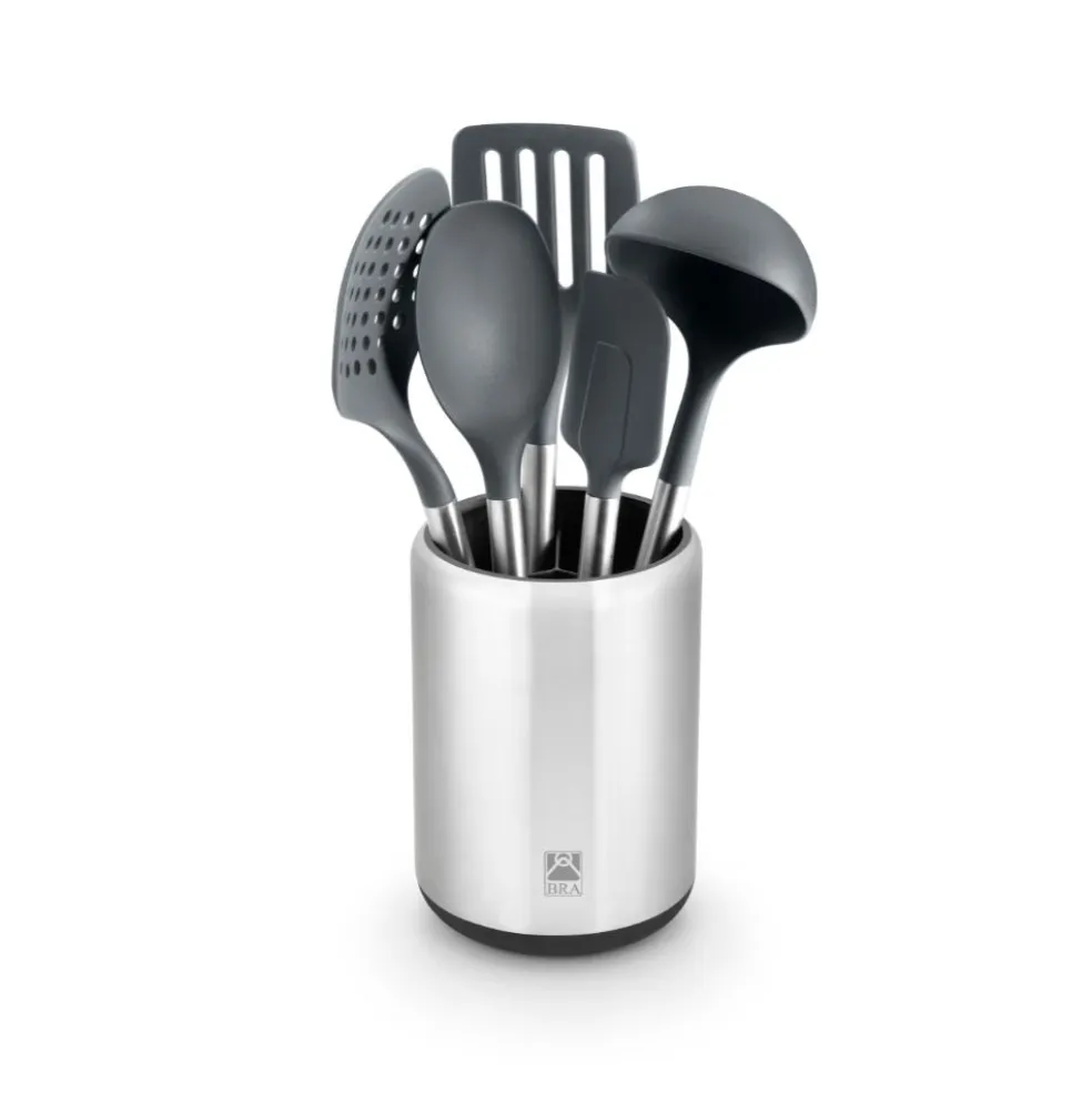 Set de 5 utensilios con bote Signature Bra