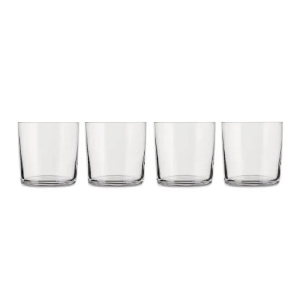Set de 4 vasos de vidrio cristalino Glass Family Alessi