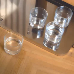 Set de 4 vasos de vidrio cristalino Glass Family Alessi