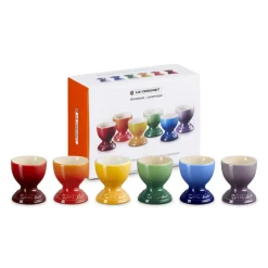 Set 6 hueveras Arcoiris Le Creuset