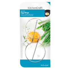 Set 2 moldes para huevos fritos KitchenCraft