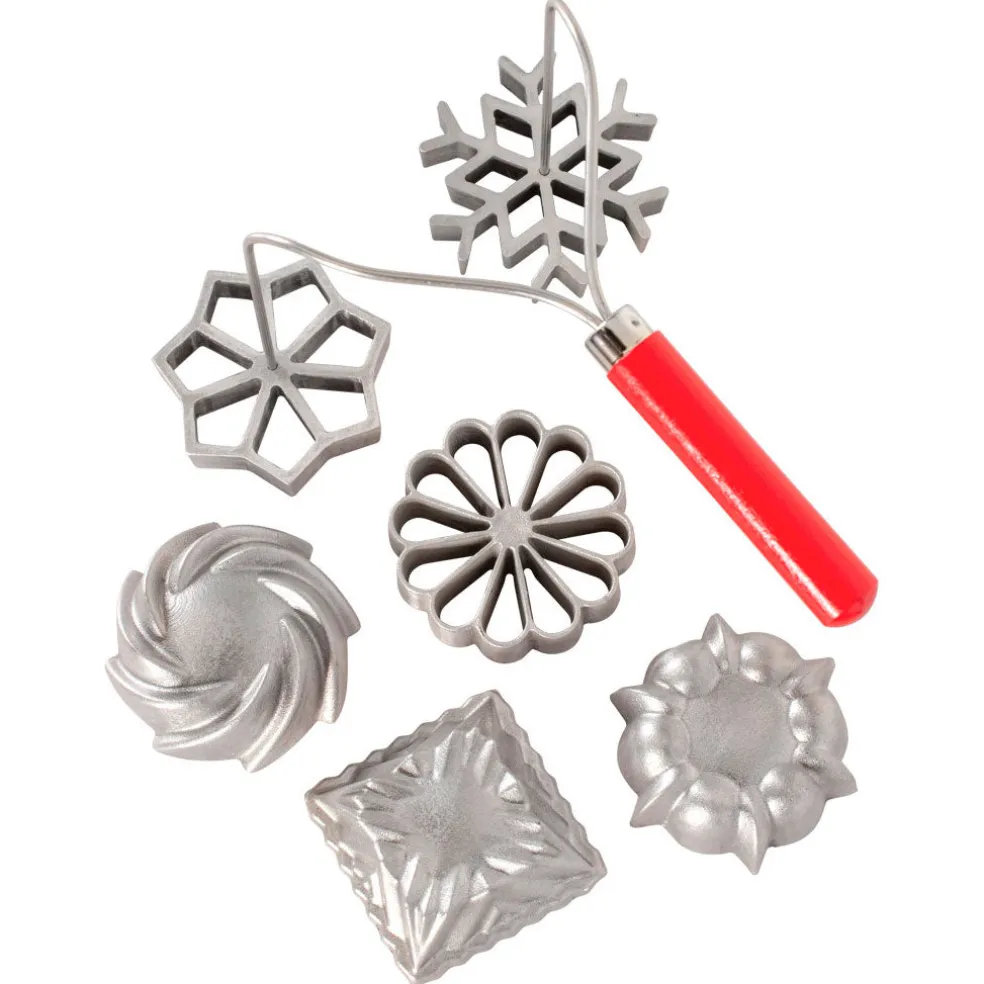 Set para flores fritas, buñuelos y tartaletas escandinavas Nordic Ware