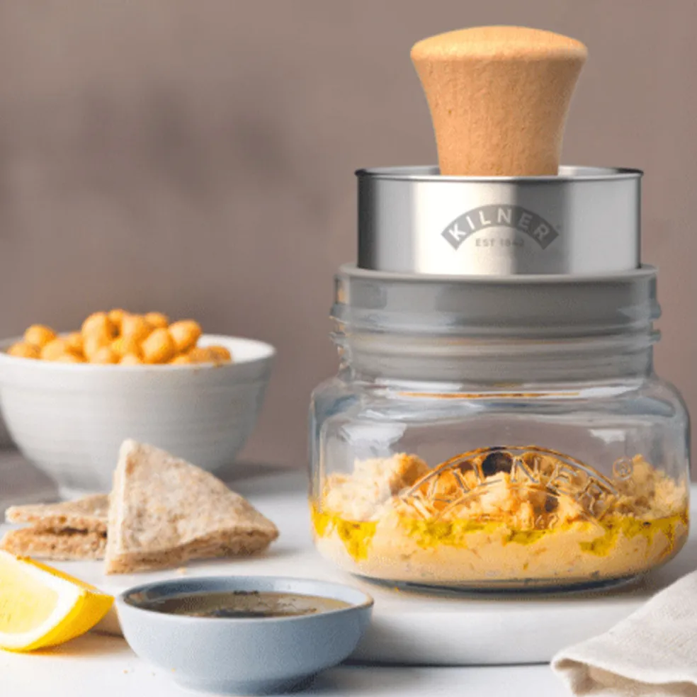 Set para guacamole y hummus de Kilner®