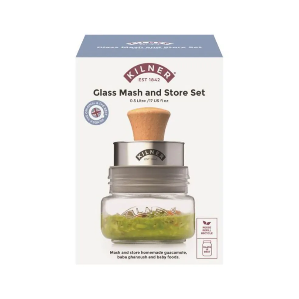 Set para guacamole y hummus de Kilner®