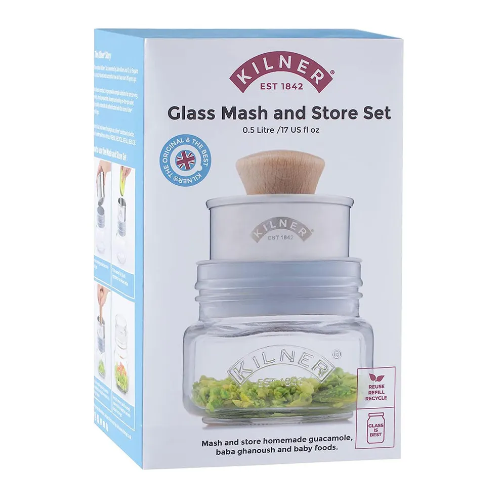Set para guacamole y hummus de Kilner®