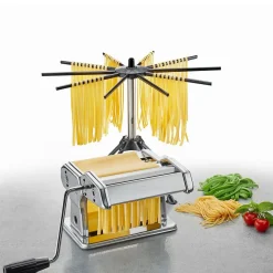 Set para pasta fresca con máquina de acero inoxidable PERFETTA y secador DIVERSO Gefu