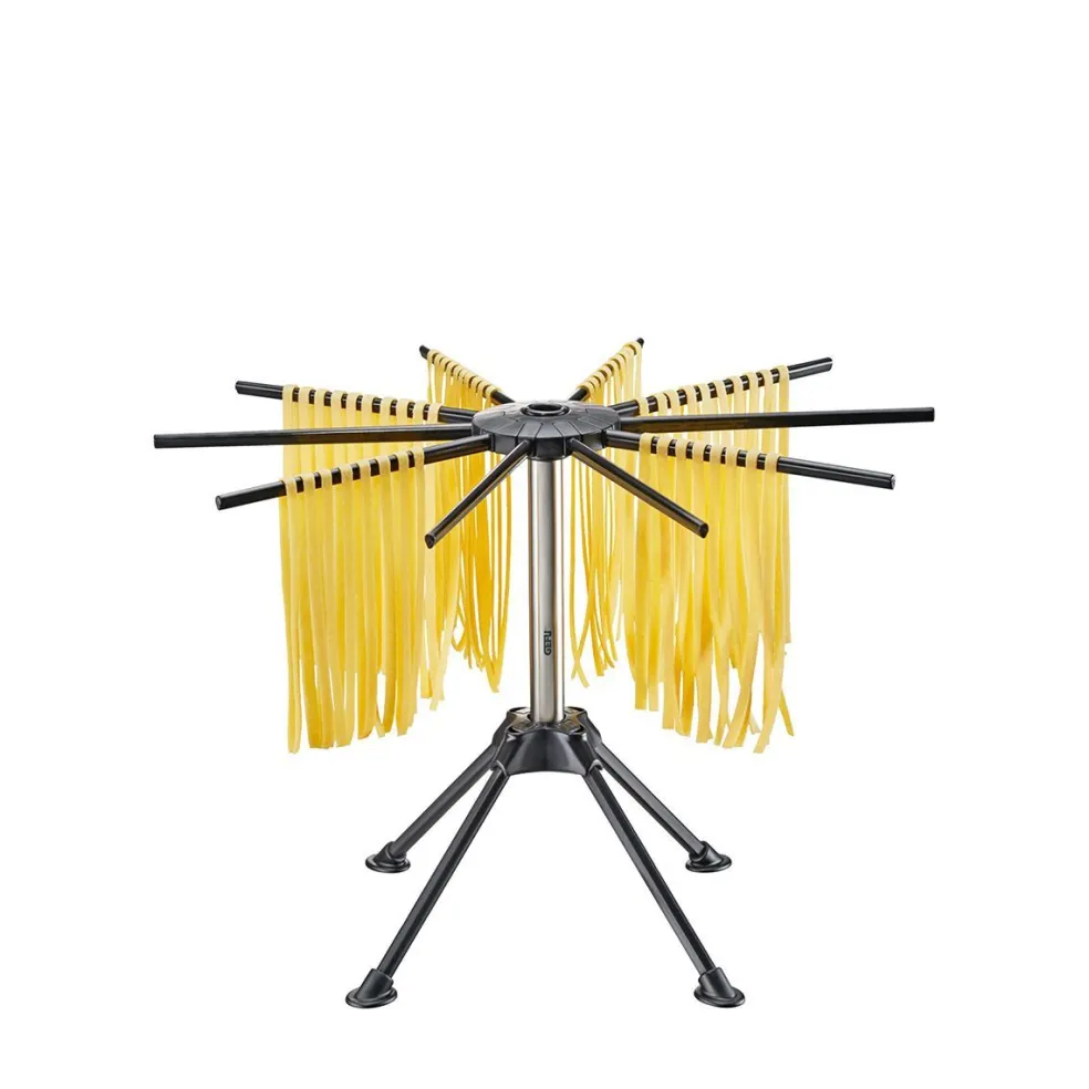 Set para pasta fresca con máquina de acero inoxidable PERFETTA y secador DIVERSO Gefu