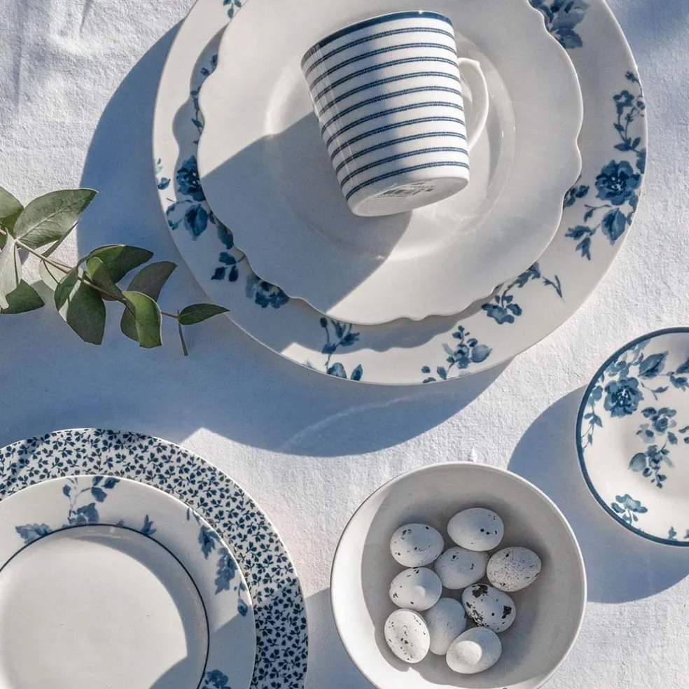 Set 4 platos Blueprint de Laura Ashley