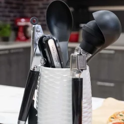 Set 15 utensilios de cocina negros KitchenAid