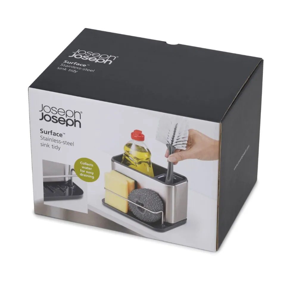 Soporte de fregadero de acero inoxidable Surface Joseph Joseph