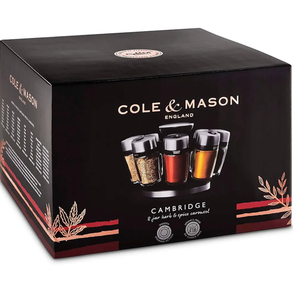 Soporte para 8 recipientes para especias Cambridge Cole&Mason