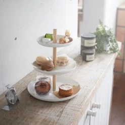 Stand para pasteles triple Tosca Yamazaki