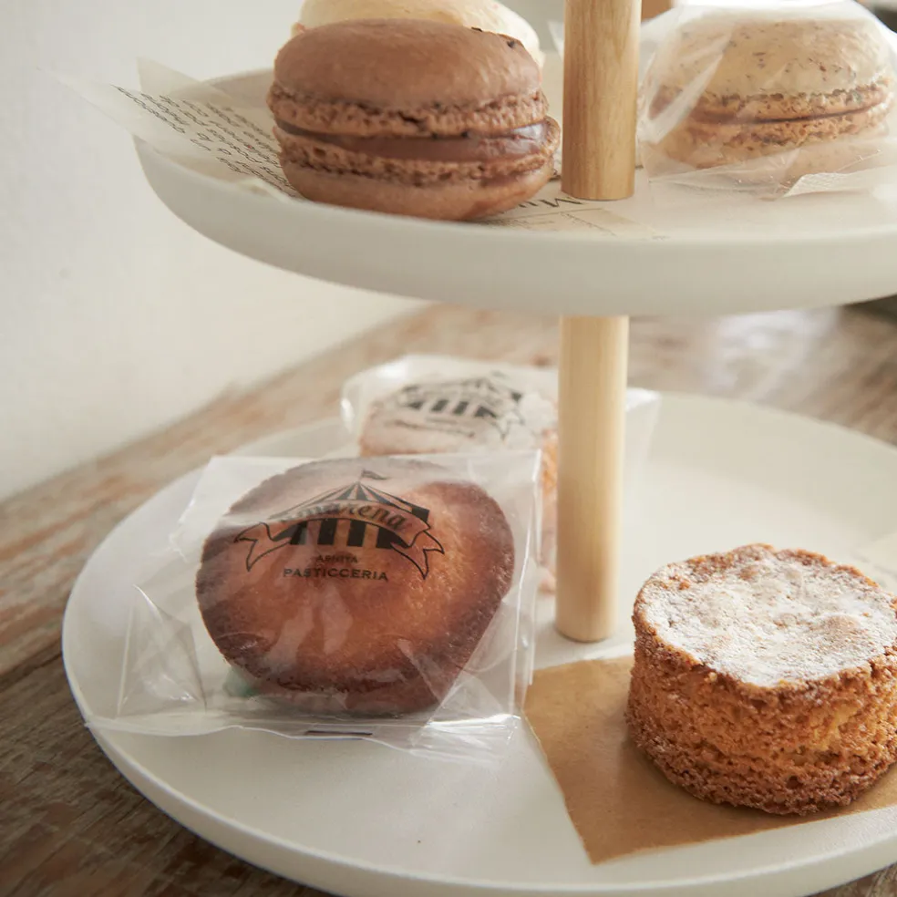 Stand para pasteles triple Tosca Yamazaki