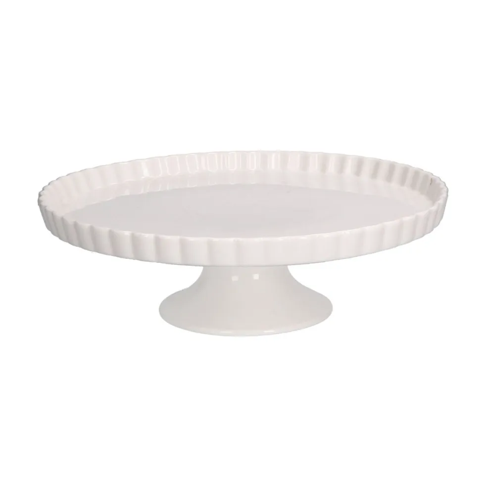 Stand para tartas de porcelana Arezzo La Porcellana Bianca