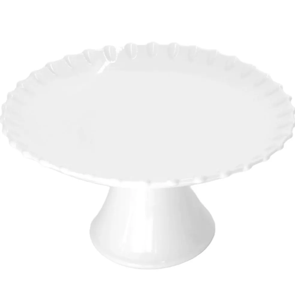 Stand para tartas de porcelana Romeo La Porcellana Bianca
