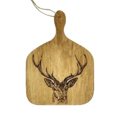 Tabla colgante para cortar y servir de madera de roble Selbrae