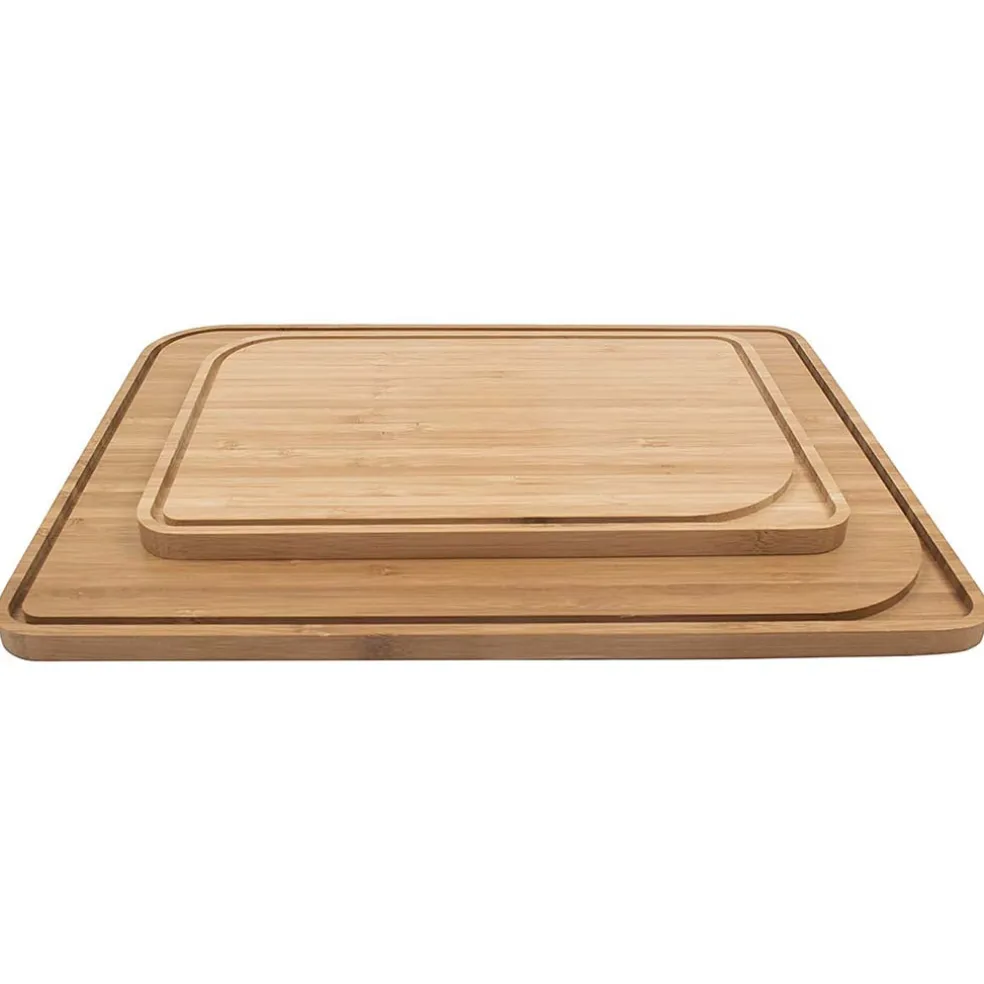 Tabla de bambú de Pebbly