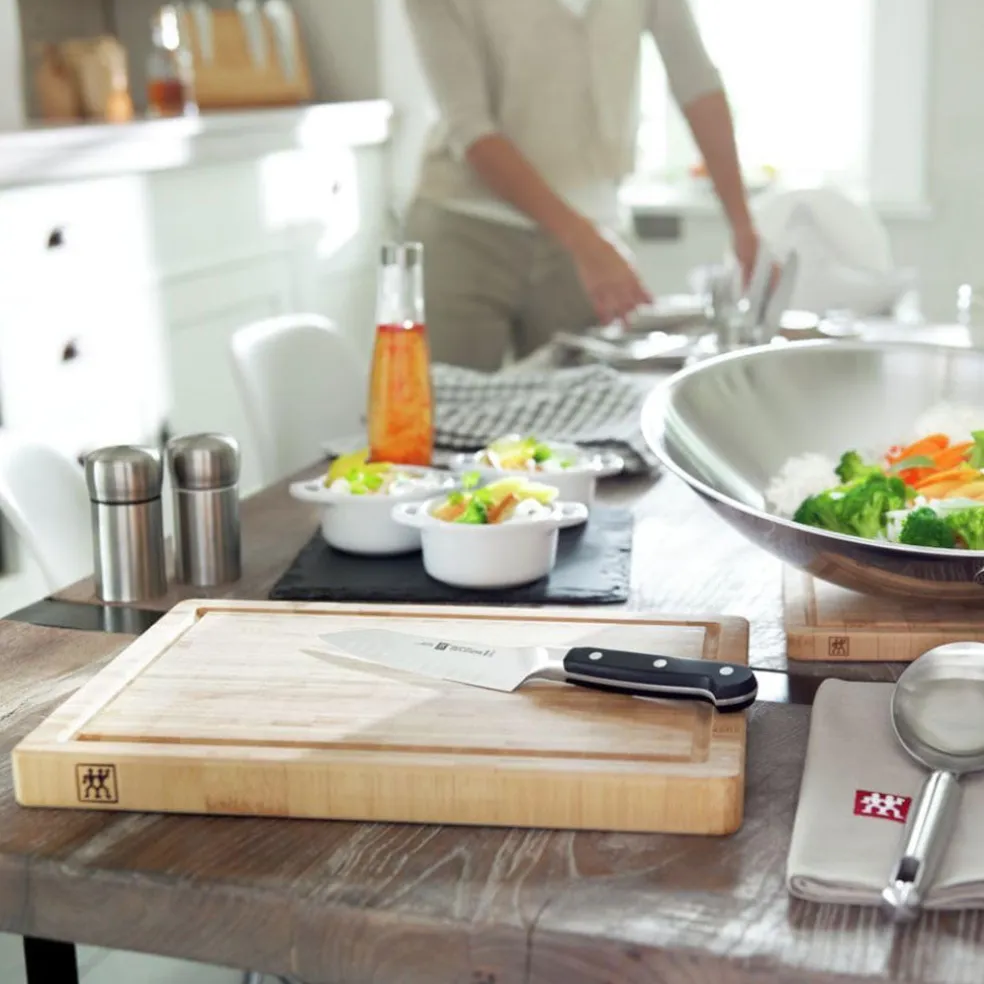 Tabla de bambú para cortar de Zwilling