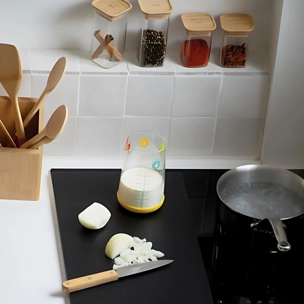 Tabla de vidrio para cocina y encimera Pebbly