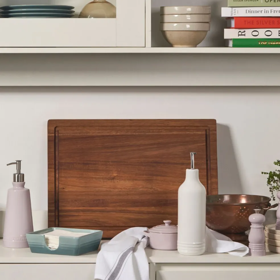 Tabla grande de madera de acacia 50 cm Le Creuset