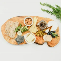 Tabla para cortar de madera de olivo Selbrae