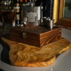 Tabla para cortar de madera de olivo Selbrae
