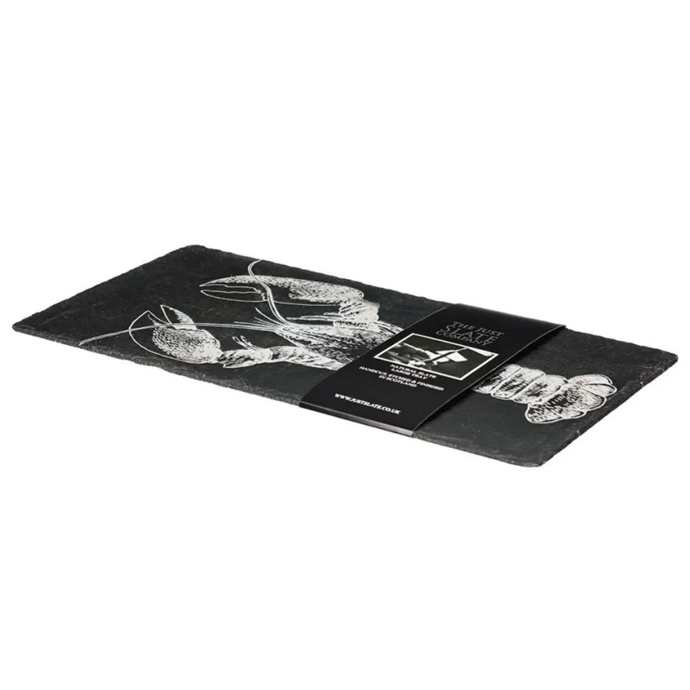 Tabla rectangular grande de pizarra Selbrae