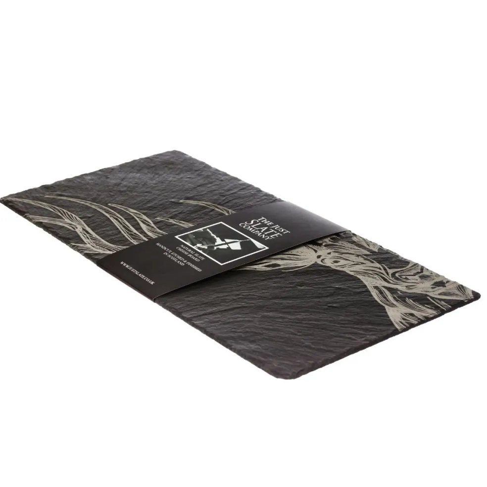 Tabla rectangular grande de pizarra Selbrae