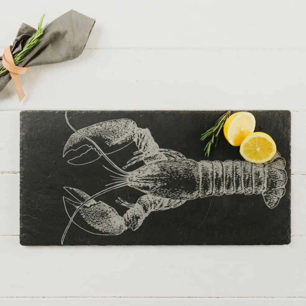 Tabla rectangular grande de pizarra Selbrae