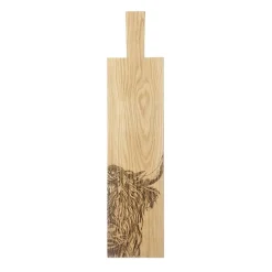 Tabla rectangular para servir y cortar de madera de roble Selbrae