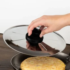 Tapa para voltear tortillas de acero inoxidable ILSA