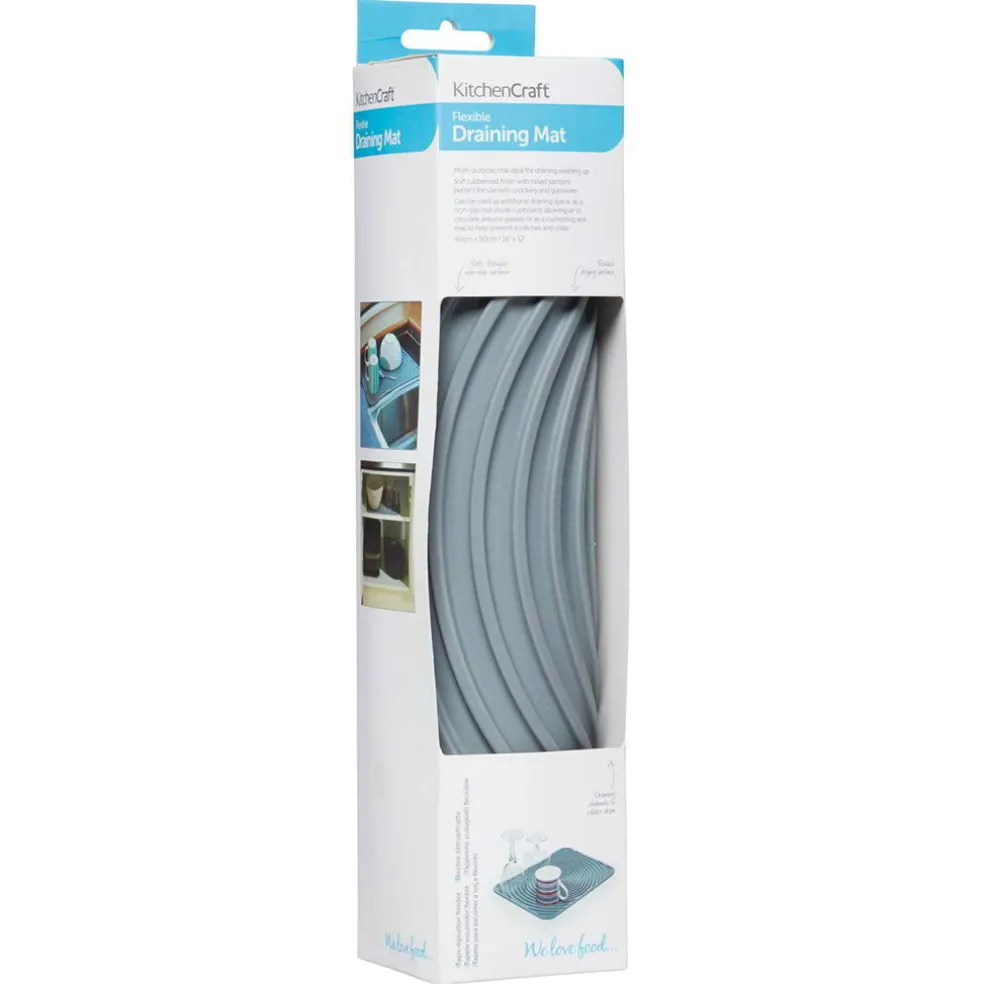 Tapete escurreplatos y alfombra para armarios KitchenCraft