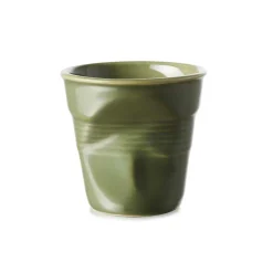 Taza arrugada tipo espresso de porcelana 80 ml Revol