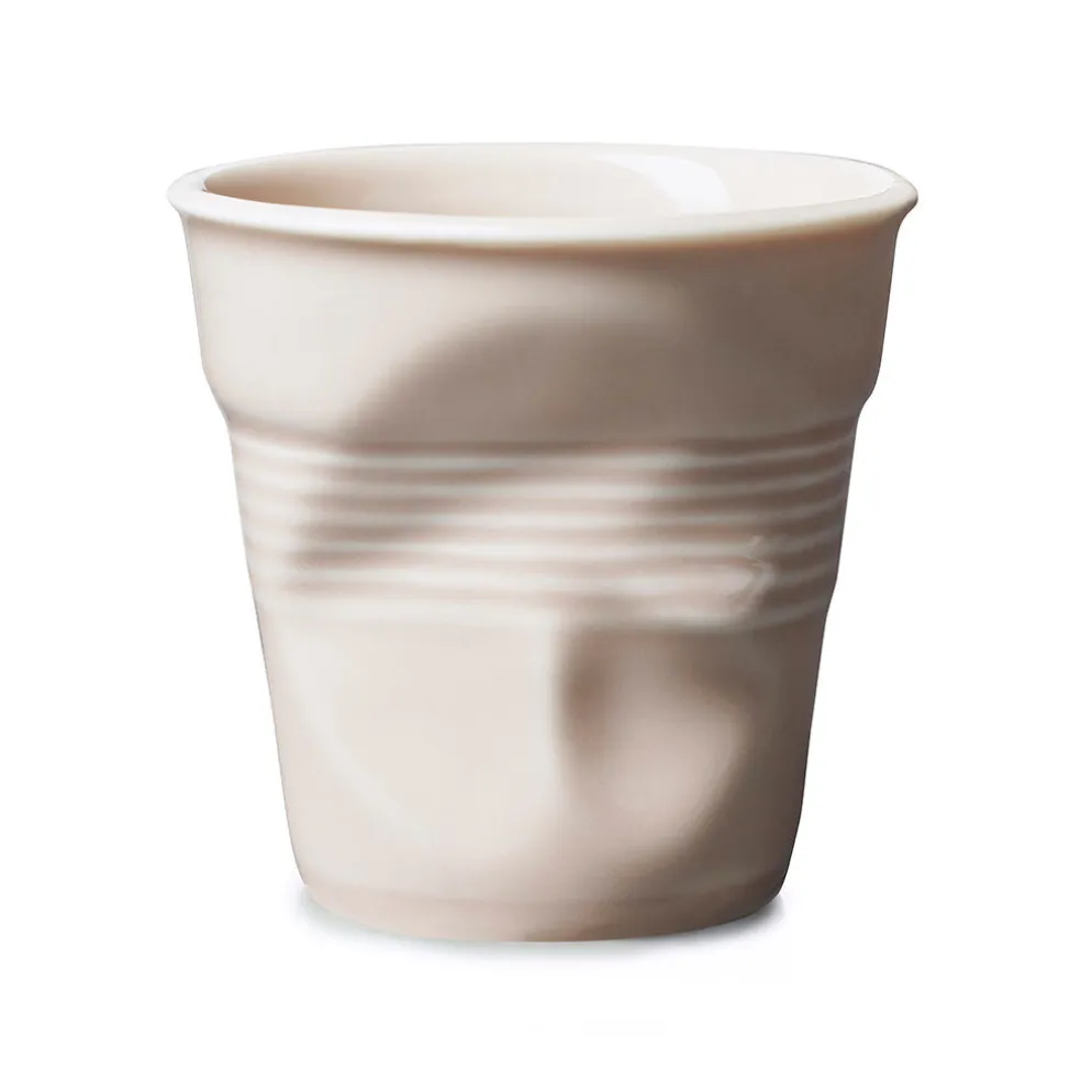 Taza arrugada tipo espresso de porcelana 80 ml Revol