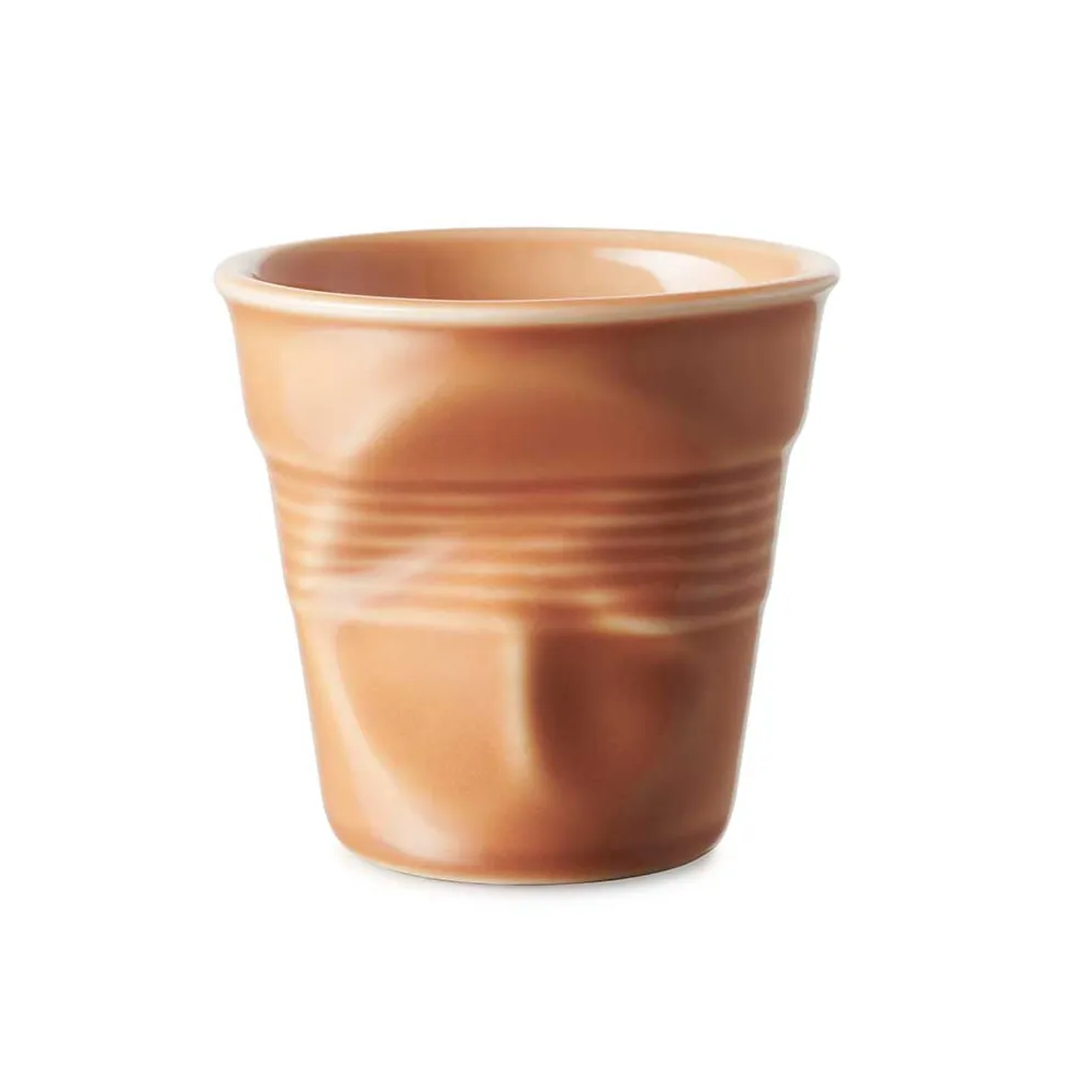 Taza arrugada tipo espresso de porcelana 80 ml Revol