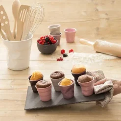 Taza arrugada tipo espresso de porcelana 80 ml Revol