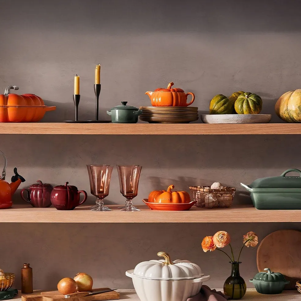 Taza cerámica calabaza con tapa 400 ml Le Creuset