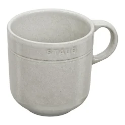 Taza cerámica tipo mug blanca Staub