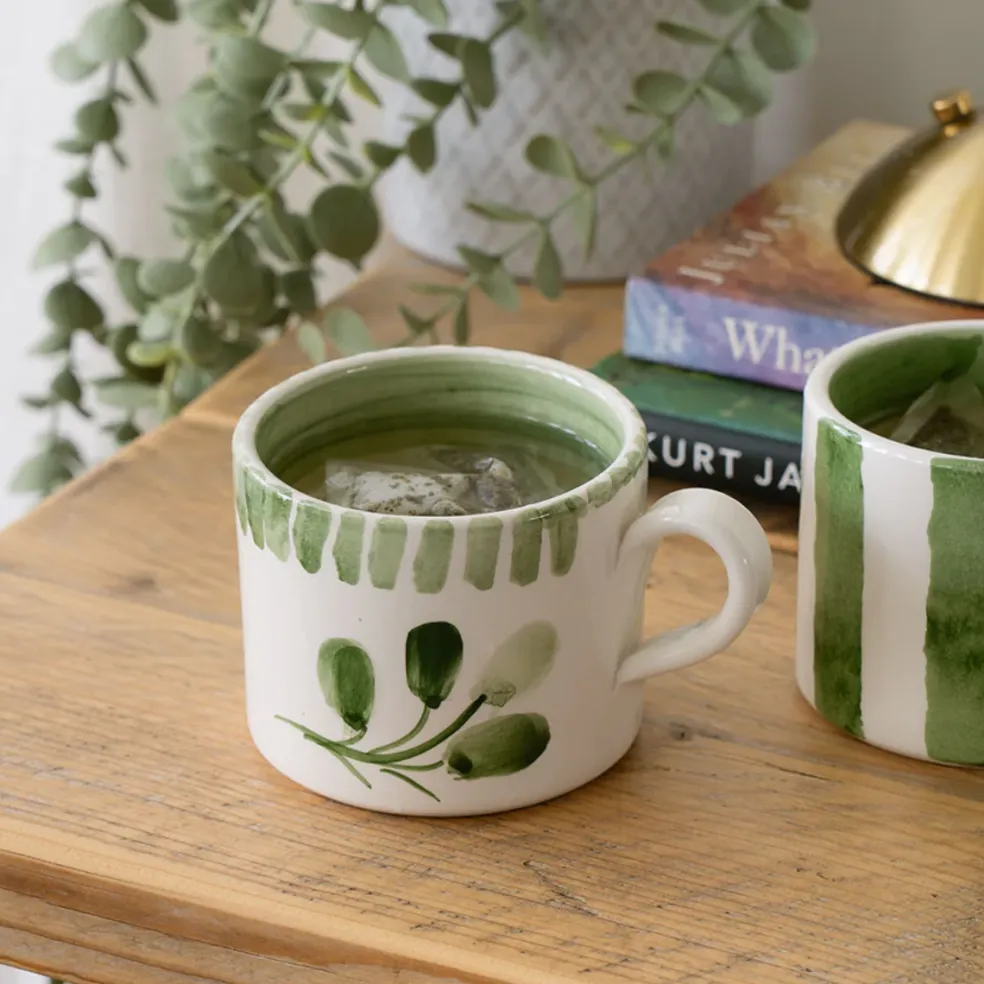 Taza cerámica tipo mug Flora Selbra