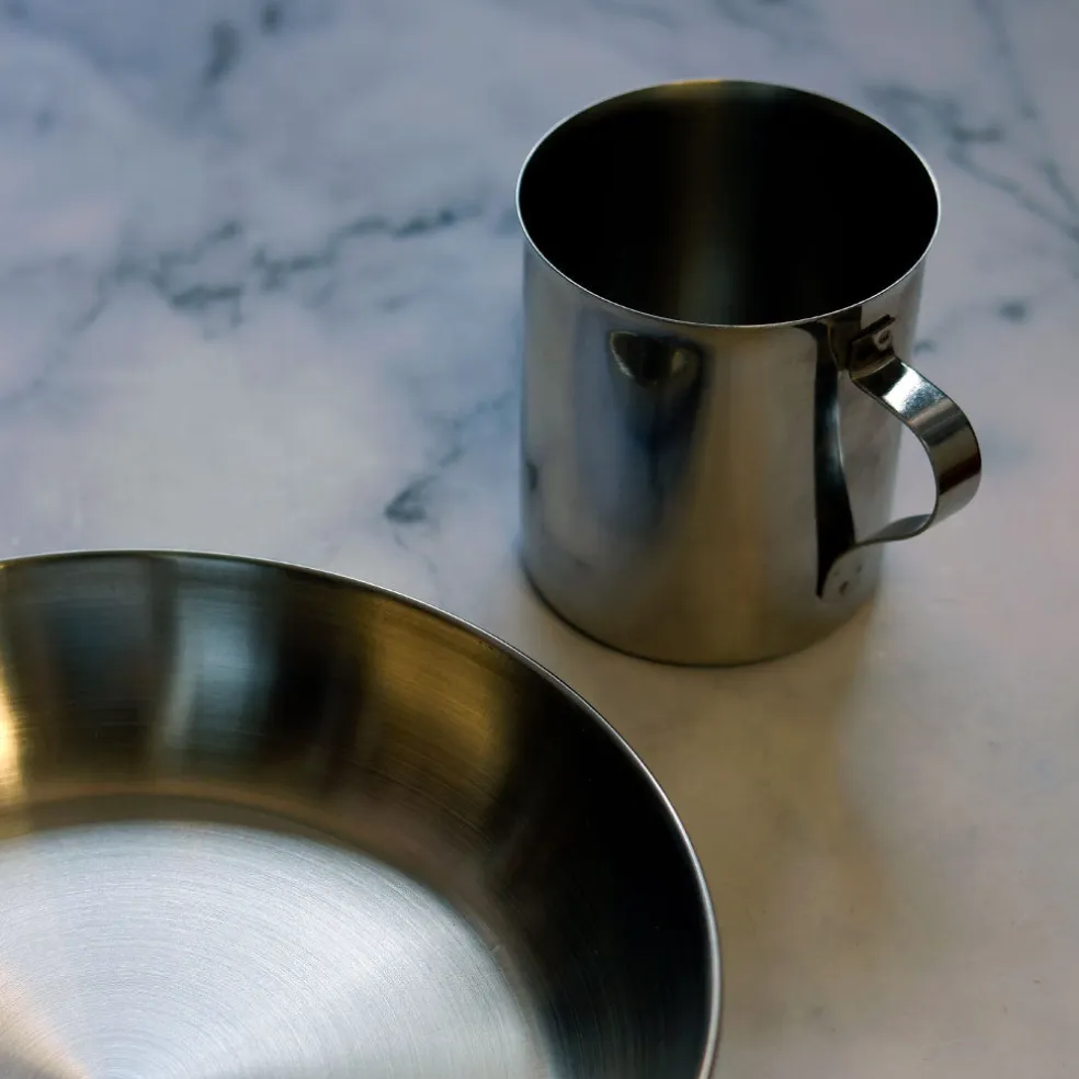Taza de acero inox de Ilsa