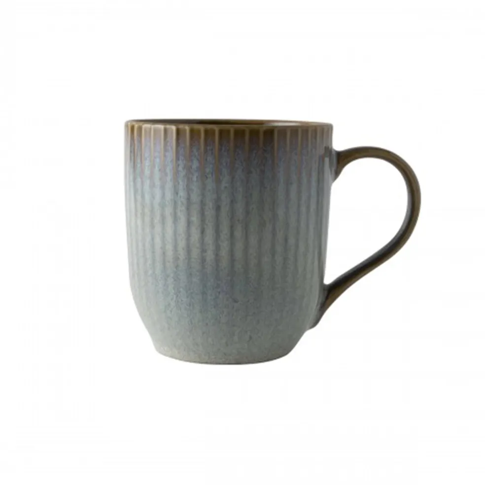Taza de gres tipo mug Sapphire Dutch Rose